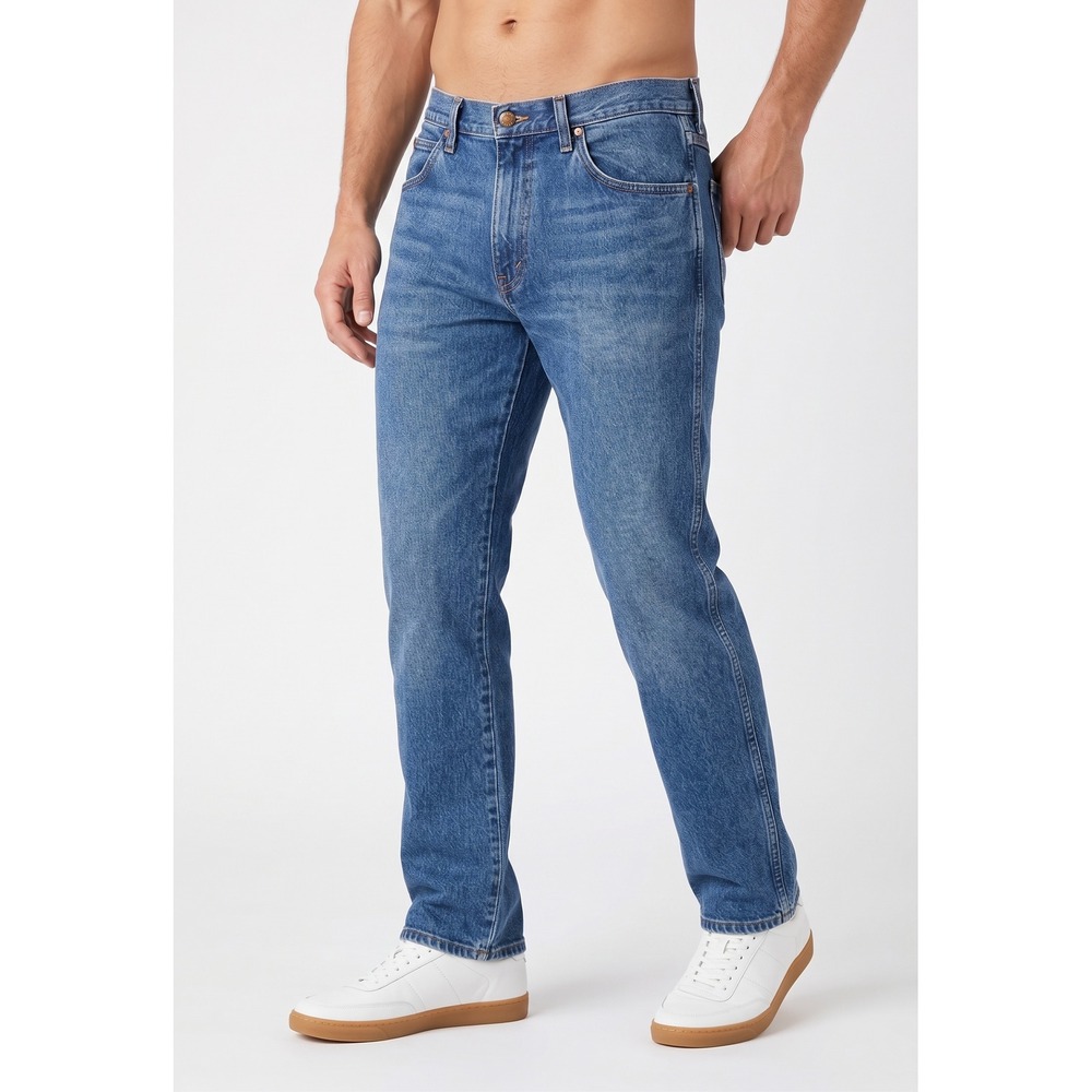 Wrangler Jeans Blue George Strait Collection Straight Leg 1013MGSHD - 36x32